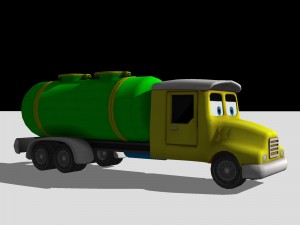 water tanker 3D Модель