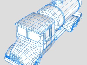 water tanker 3D Модель