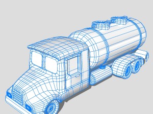 water tanker 3D Модель