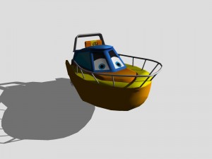 speedboat 3D Model