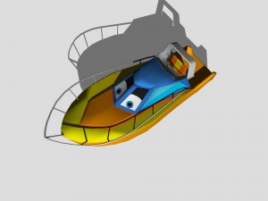 speedboat 3D Model