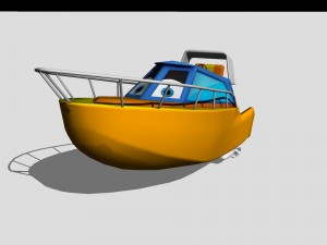 speedboat 3D Model