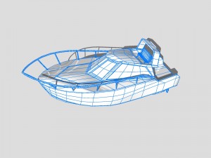 speedboat 3D Model