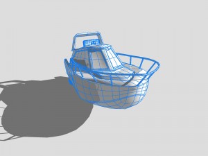speedboat 3D Model