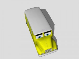 school bus Model 3D