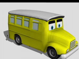 school bus Model 3D