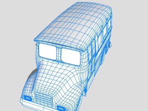 school bus Model 3D