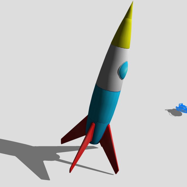 rocket Modelo 3D .c4d .max .obj .3ds .fbx .stl .blend 