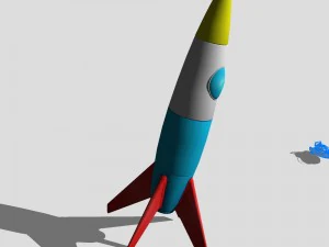 rocket 3D Model
