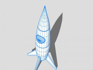 rocket 3D Model