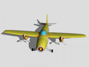 jet plane 3D Model