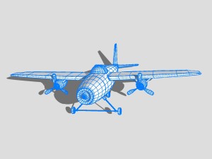 jet plane Model 3D