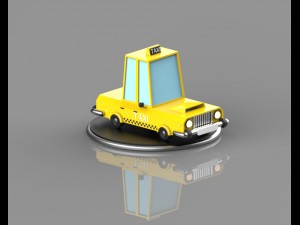 low poly vehicles - pack Model 3D