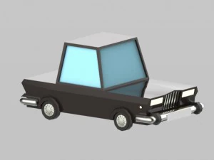 low poly vehicles - pack 3D Model
