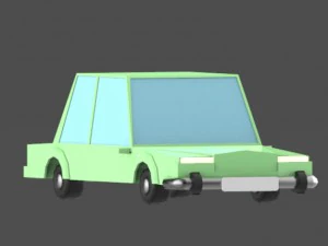 low poly vehicles - pack 3D Model