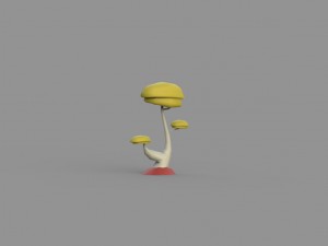 low poly tree collection Modelo 3D