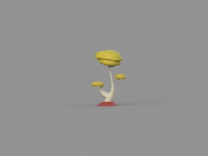 low poly tree collection Modelo 3D
