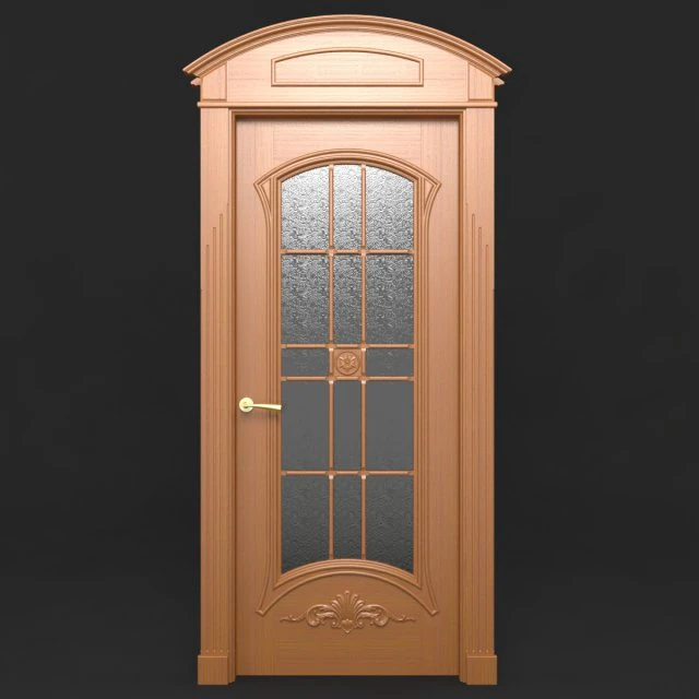室内ドア 3Dモデル .c4d .max .obj .3ds .fbx .stl .blend 