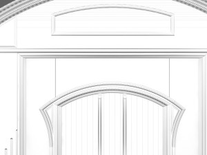interior door 3D 모델