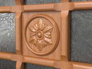 室内ドア 3Dモデル