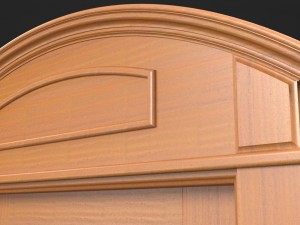 interior door 3D 모델