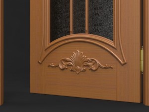 interior door 3D 모델