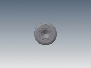 cortical bone screw Modelo 3D