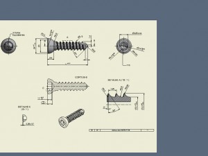 cortical bone screw Modelo 3D