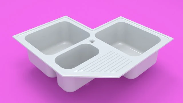 kitchen sink 3D Model .c4d .max .obj .3ds .fbx .stl .blend