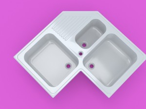 kitchen sink Model 3D