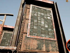 old factory modular package fbx-ue4 3D Model