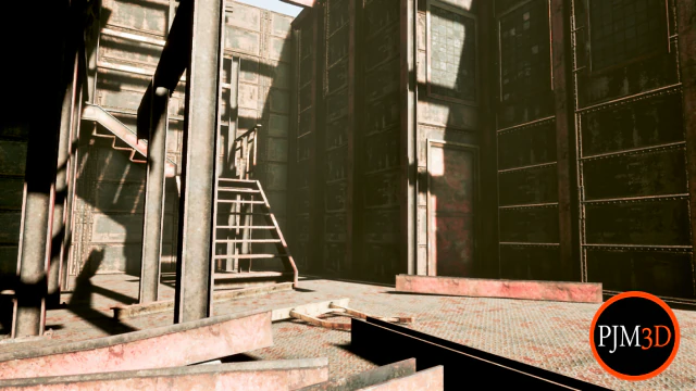old factory modular package fbx-ue4 3D Model .c4d .max .obj .3ds .fbx .stl .blend 