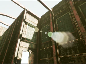 old factory modular package fbx-ue4 3D Model