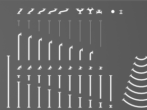 pbr industrial pipes 3D Model