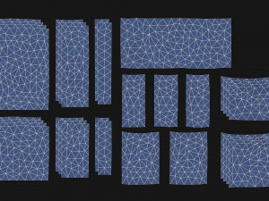 pbr chain link fence Model 3D