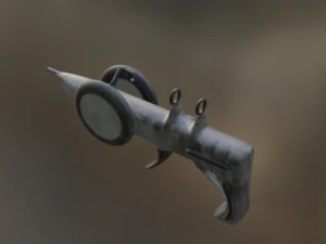 Alien weapon 3D Model