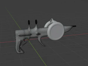 Alien weapon 3D Model