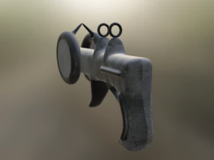 Alien weapon 3D Model