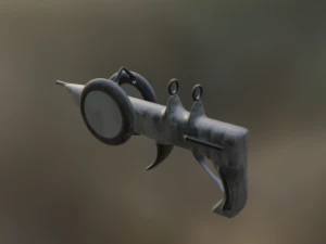 Alien weapon 3D Model