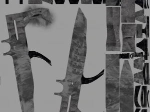 Alien weapon 3D Model