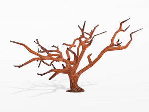 cartoon tree low poly Modelo 3D