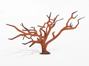 cartoon tree low poly 3D Model