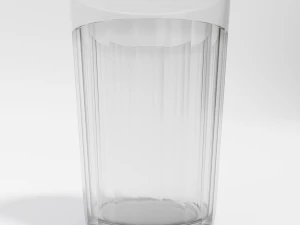 faceted glass 3D Model