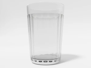 faceted glass 3D Model