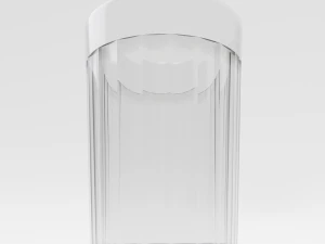 faceted glass 3D Model