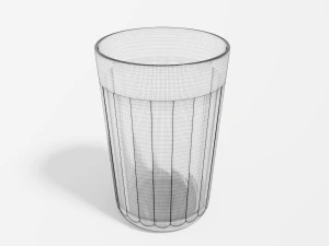 faceted glass 3D Model