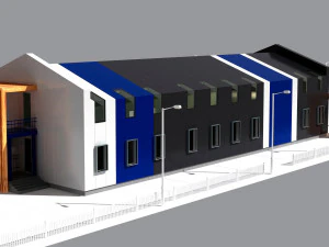 bb hotel 3D Model