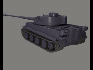 panzerkampfwagen vi ausf h1 tiger Model 3D