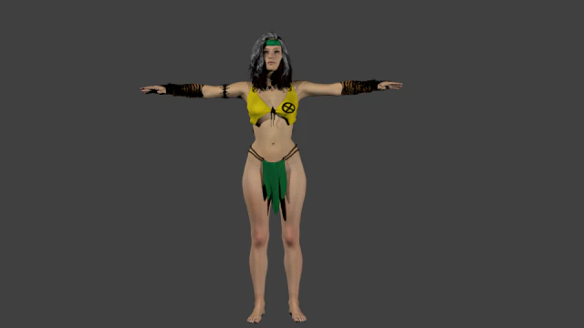 Rogue Savageland 3D Model .c4d .max .obj .3ds .fbx .stl .blend 
