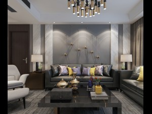 interior design scene Modèle 3D